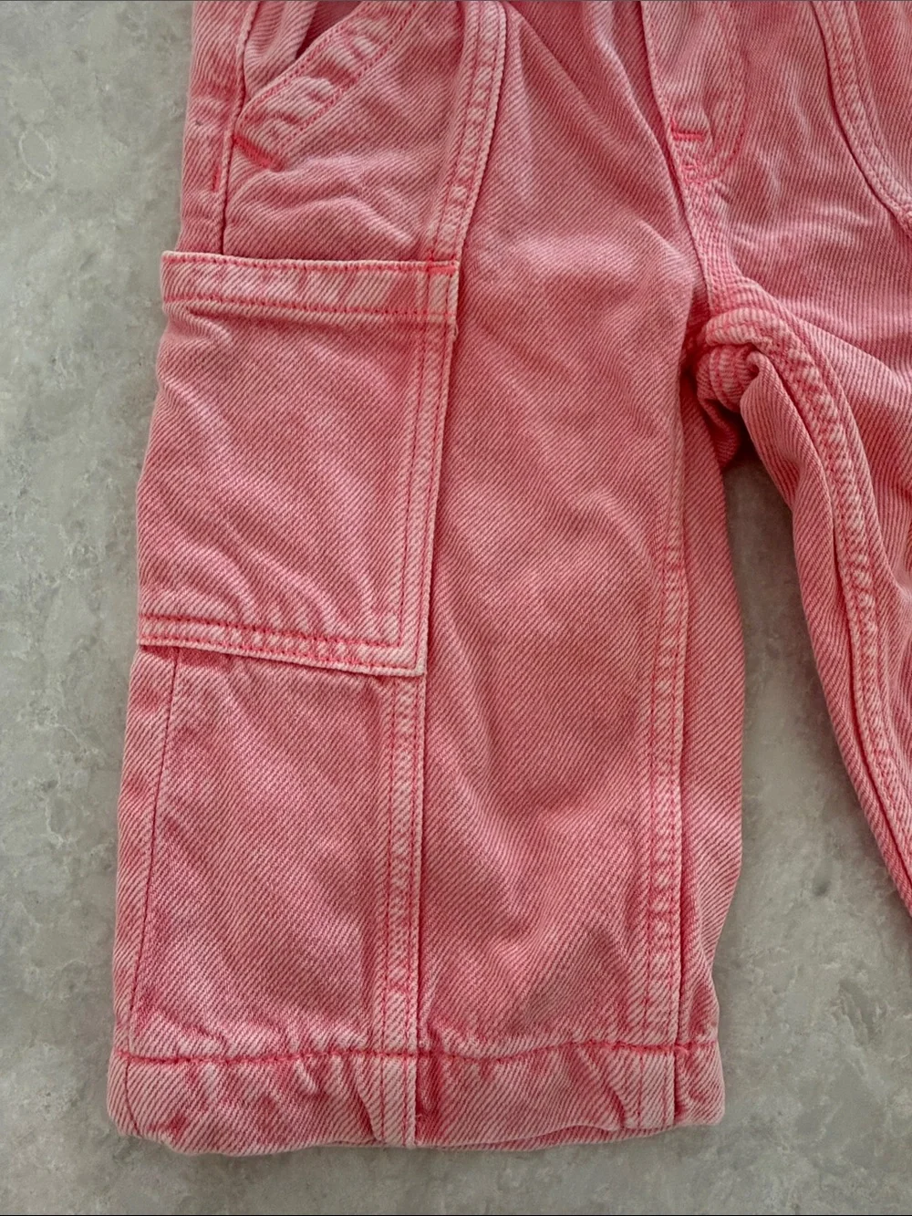 GAP Kids Coral Pink Corduroy Cargo Pants